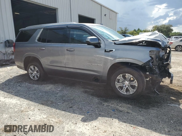 2022 GMC Yukon SLE with VIN 1GKS1AKD8NR305250, listed as a Copart auction lot 69026524 with 33,465 mi miles and Non Repairable. Bid and sale history available at carsss.com. Image 4.