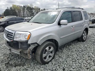 2012 Honda Pilot EX-L with VIN 5FNYF3H56CB023193, listed as a Copart auction lot 50360795 with 251,315 mi miles and Salvage Title. Bid and sale history available at carsss.com. Image 1.