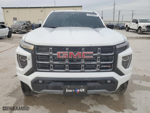 2024 GMC Canyon 4WD AT4 with VIN 1GTP6DEK2R1271647, listed as a Copart auction lot 47996625 with 0 mi miles and Salvage Title. Bid and sale history available at carsss.com. Image 5.