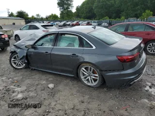 2020 Audi A4 Premium z VIN WAUDNAF46LA046544, wystawiony jako Copart lot #58383165 z przebiegiem Nie podano mil oraz Szkoda całkowita • Salvage title. Historia ofert i sprzedaży dostępna na DreamBid. Obrazek 2.