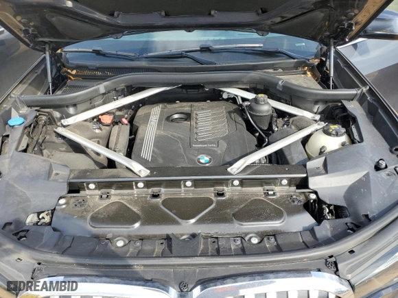 2020 BMW X7 xDrive40i with VIN 5UXCW2C01L9C55177, listed as a Copart auction lot 45571675 with 74,226 mi miles and Salvage Title. Bid and sale history available at carsss.com. Image 12.