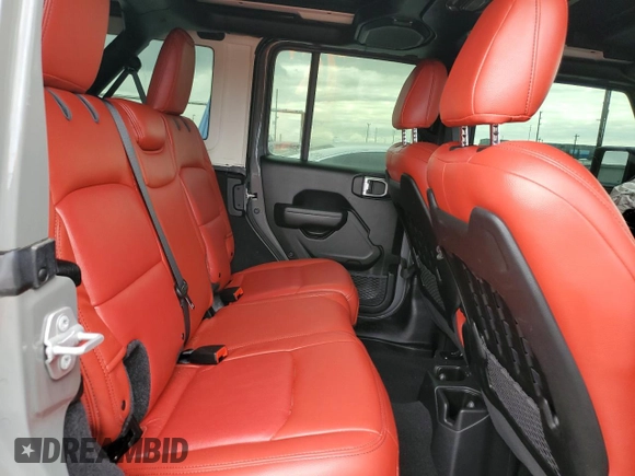 2021 Jeep Wrangler Unlimited Rubicon с VIN 1C4JJXFG4MW850764, выставлен на аукционе Copart как лот 52924735 с пробегом 23 471 миль миль и Списание • Salvage title. История ставок и продаж доступна на DreamBid. Изображение 11.