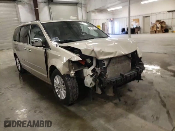 2013 Chrysler Town & Country Limited with VIN 2C4RC1GG2DR621811, listed as a Copart auction lot 54130625 with 178,412 mi miles and Salvage Title. Bid and sale history available at carsss.com. Image 14.
