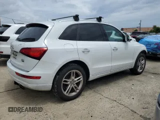 2017 Audi Q5 Premium Plus with VIN WA1L2AFP5HA019130, listed as a Copart auction lot 64282965 with 163,220 mi miles and Salvage title. Bid and sale history available at DreamBid. Image 3.