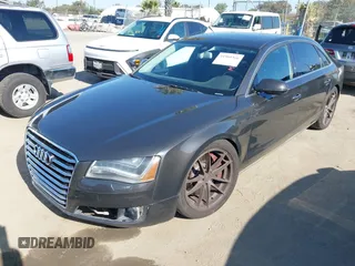 2011 Audi A8 with VIN WAURVAFD9BN014362, listed as a IAAI auction lot 41960366 with 135,244 mi miles and . Bid and sale history available at DreamBid. Image 17.