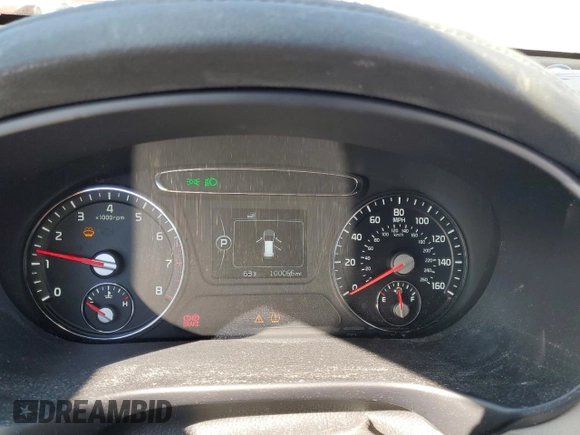 2016 Kia Sorento LX with VIN 5XYPG4A56GG115895, listed as a Copart auction lot 45553475 with 100,066 mi miles and Clean Title. Bid and sale history available at carsss.com. Image 9.