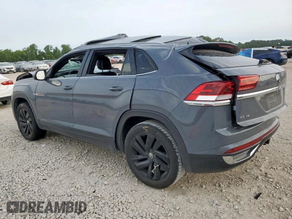 2022 Volkswagen Atlas SE with VIN 1V2JE2CA5NC222009, listed as a Copart auction lot 58000185 with 64,173 mi miles and Salvage title. Bid and sale history available at DreamBid. Image 2.