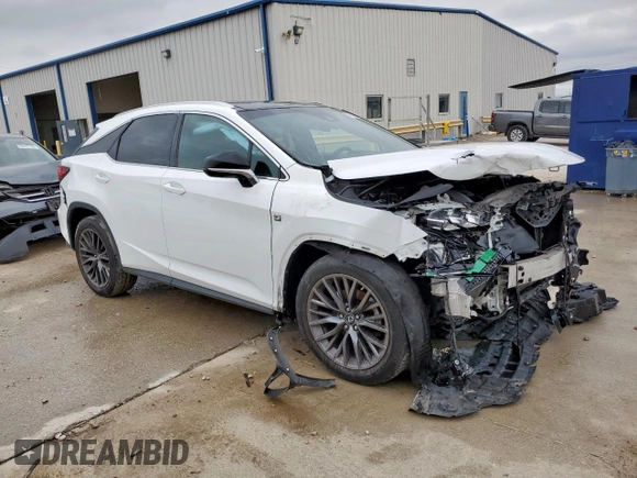 2016 Lexus RX 350 with VIN 2T2BZMCA3GC047979, listed as a Copart auction lot 55570345 with 72,958 mi miles and Salvage Title. Bid and sale history available at DreamBid. Image 4.