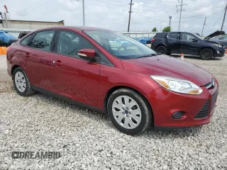 2013 Ford Focus SE with VIN 1FADP3F29DL195078, listed as a Copart auction lot 60838605 with 95,643 mi miles and Salvage title. Bid and sale history available at DreamBid. Image 4.