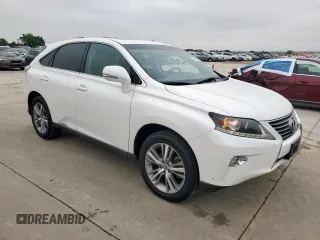 2015 Lexus RX 450h with VIN 2T2ZB1BA2FC003943, listed as a Copart auction lot 51186155 with 102,272 mi miles and Salvage title. Bid and sale history available at DreamBid. Image 4.