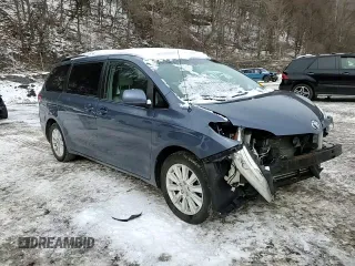 2014 Toyota Sienna LE with VIN 5TDJK3DCXES093229, listed as a Copart auction lot 44537185 with 120,597 mi miles and Salvage Title. Bid and sale history available at DreamBid. Image 11.