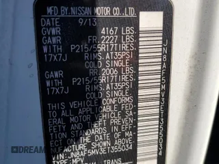 2014 Nissan Juke SL with VIN JN8AF5MV3ET355034, listed as a Copart auction lot 50761255 with 128,866 mi miles and Salvage title. Bid and sale history available at DreamBid. Image 14.