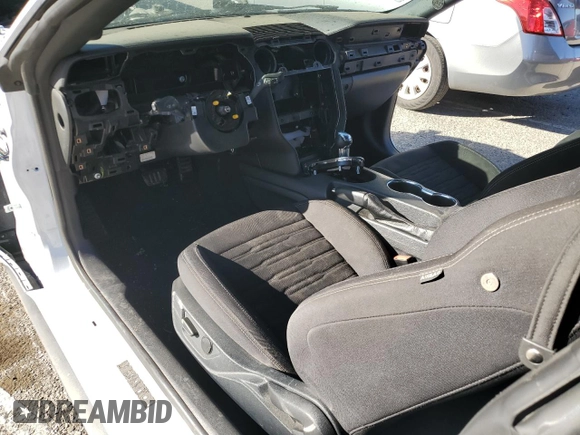 2021 Ford Mustang Mach 1 with VIN 1FA6P8R07M5555582, listed as a Copart auction lot 87855265 with 0 mi miles and Salvage Title. Bid and sale history available at carsss.com. Image 8.