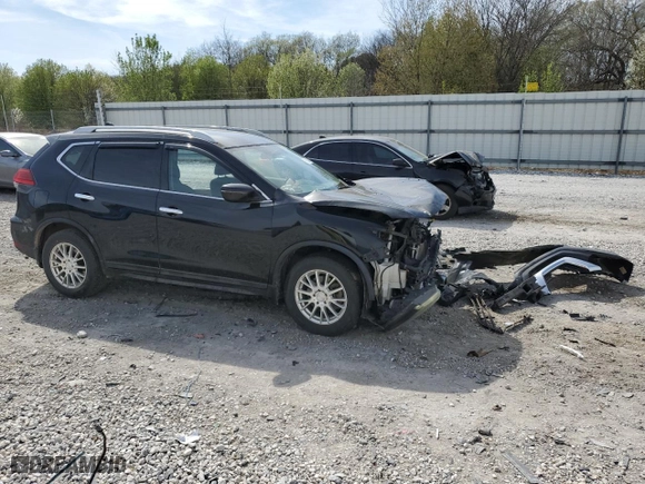 2017 Nissan Rogue S with VIN 5N1AT2MN9HC833881, listed as a Copart auction lot 50106735 with 109,874 mi miles and Clean Title. Bid and sale history available at carsss.com. Image 4.