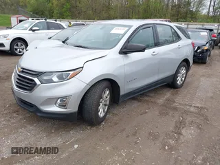 2019 Chevrolet Equinox LS with VIN 2GNAXHEV8K6170949, listed as a IAAI auction lot 41965525 with 124,883 mi miles and . Bid and sale history available at carsss.com. Image 17.