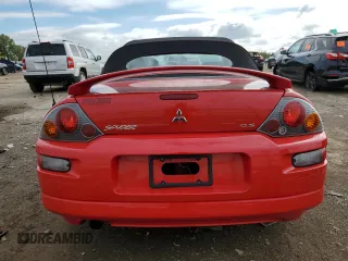 2003 Mitsubishi Eclipse GS with VIN 4A3AE45G93E045347, listed as a Copart auction lot 72971024 with 72,292 mi miles and Salvage Title. Bid and sale history available at carsss.com. Image 6.