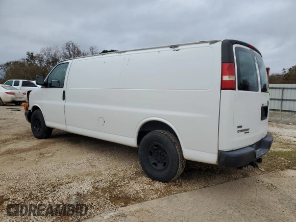 2011 Chevrolet Express Cargo Van with VIN 1GCZGUCG6B1148251, listed as a Copart auction lot 42581275 with Not Provided miles and Salvage Title. Bid and sale history available at carsss.com. Image 2.