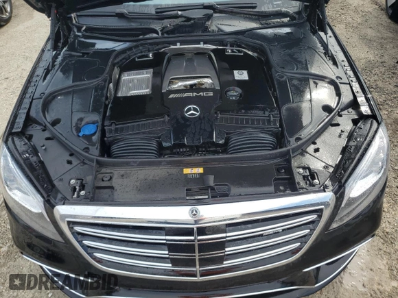 2018 Mercedes-Benz S 63 AMG with VIN WDDUG8JB7JA385411, listed as a Copart auction lot 74210724 with Not Provided miles and Non Repairable. Bid and sale history available at DreamBid. Image 11.
