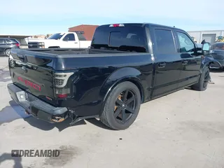 2018 Ford F-150 XL with VIN 1FTEW1CG7JFE39424, listed as a IAAI auction lot 41063898 with 112,166 mi miles. Bid and sale history available at carsss.com. Image 4.