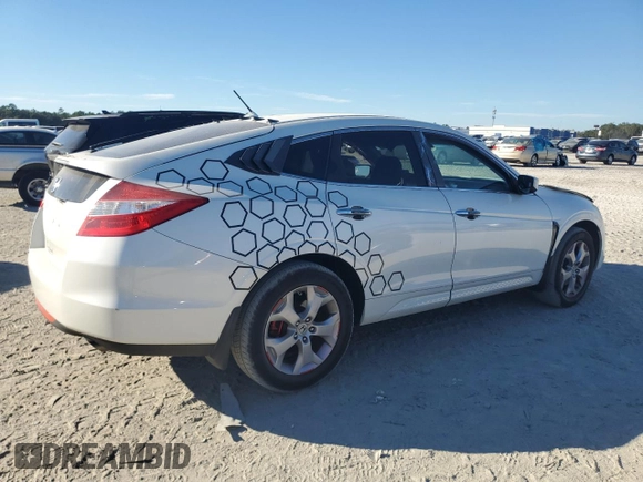 2010 Honda Accord Crosstour EX-L with VIN 5J6TF2H57AL007609, listed as a Copart auction lot 82187274 with 195,300 mi miles and Salvage Title. Bid and sale history available at carsss.com. Image 3.