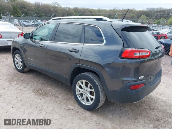 2015 Jeep Cherokee Latitude with VIN 1C4PJLCS9FW542181, listed as a IAAI auction lot 42183167 with 144,607 mi miles and . Bid and sale history available at carsss.com. Image 3.