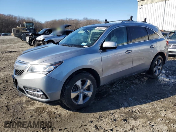 2016 Acura MDX z VIN 5FRYD4H28GB024352, wystawiony jako Copart lot #83268914 z przebiegiem 79 962 mil mil oraz Szkoda całkowita • Salvage title. Historia ofert i sprzedaży dostępna na DreamBid. Obrazek 1.