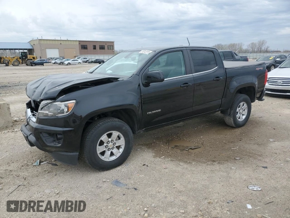 2019 Chevrolet Colorado 4WD Work Truck z VIN 1GCGTBEN3K1237102, wystawiony jako Copart lot #51512275 z przebiegiem 79 080 mil mil oraz Szkoda całkowita • Salvage title. Historia ofert i sprzedaży dostępna na DreamBid. Obrazek 1.