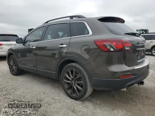 2015 Mazda CX-9 Grand Touring with VIN JM3TB2DA6F0457692, listed as a Copart auction lot 51169375 with 124,936 mi miles and Clean Title. Bid and sale history available at DreamBid. Image 2.