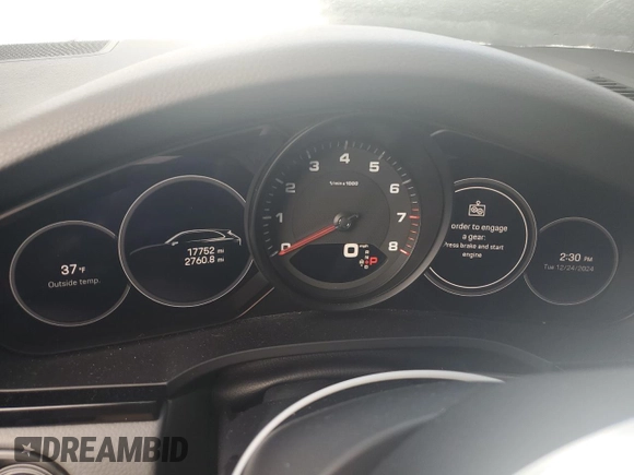 2023 Porsche Cayenne with VIN WP1AA2AY0PDA01250, listed as a Copart auction lot 85952904 with 17,752 mi miles and Salvage title. Bid and sale history available at DreamBid. Image 9.