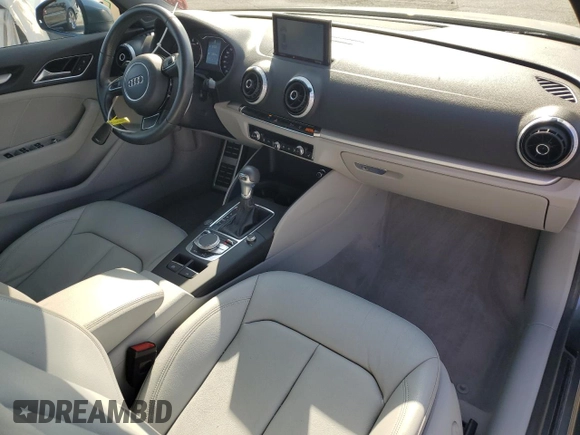 2016 Audi A3 1.8T Premium with VIN WAU67LFF3G1100498, listed as a Copart auction lot 71476464 with 19,178 mi miles and Salvage Title. Bid and sale history available at carsss.com. Image 8.