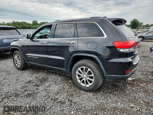2016 Jeep Grand Cherokee Limited z VIN 1C4RJFBG0GC447650, wystawiony jako Copart lot #63988655 z przebiegiem 66 971 mil mil oraz Szkoda całkowita • Salvage title. Historia ofert i sprzedaży dostępna na DreamBid. Obrazek 2.