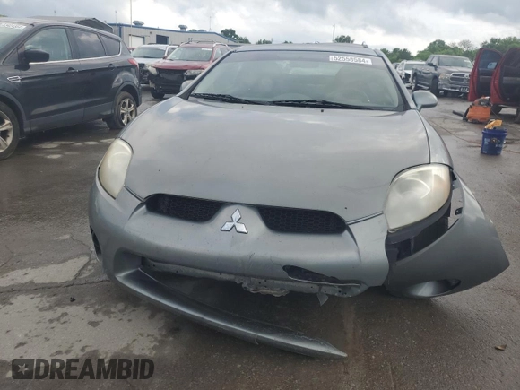 2008 Mitsubishi Eclipse GS with VIN 4A3AK24F88E040573, listed as a Copart auction lot 52558584 with 166,424 mi miles and Salvage Title. Bid and sale history available at DreamBid. Image 5.