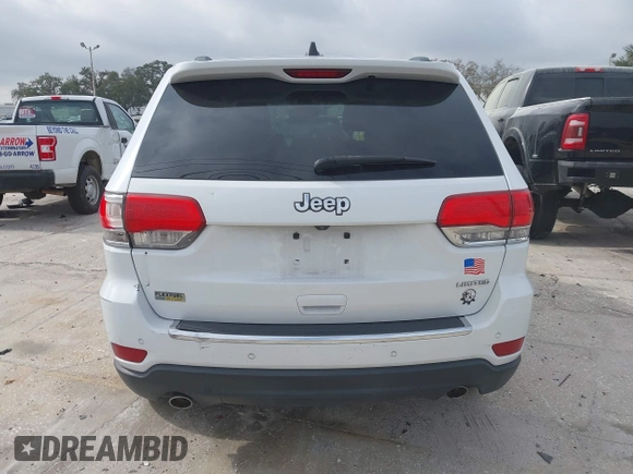 2014 Jeep Grand Cherokee Limited with VIN 1C4RJEBG1EC403972, listed as a IAAI auction lot 41455012 with 241,168 mi miles and . Bid and sale history available at DreamBid. Image 16.