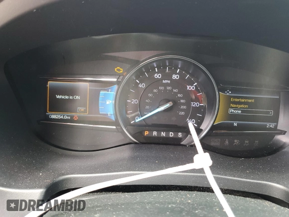 2018 Ford Explorer XLT z VIN 1FM5K7D86JGB27218, wystawiony jako Copart lot #66252515 z przebiegiem 88 254 mil mil oraz Szkoda całkowita • Salvage title. Historia ofert i sprzedaży dostępna na DreamBid. Obrazek 9.