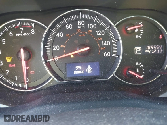 2014 Nissan Maxima S with VIN 1N4AA5AP2EC909749, listed as a IAAI auction lot 42456426 with 185,554 mi miles and . Bid and sale history available at DreamBid. Image 7.