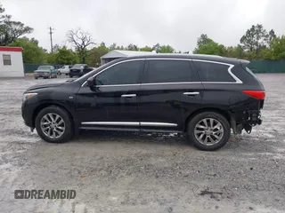 2015 Infiniti QX60 with VIN 5N1AL0MNXFC521070, listed as a IAAI auction lot 41967376 with 186,781 mi miles. Bid and sale history available at carsss.com. Image 15.