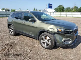 2020 Jeep Cherokee Limited with VIN 1C4PJMDX1LD589101, listed as a Copart auction lot 61847385 with 48,126 mi miles and Salvage title. Bid and sale history available at DreamBid. Image 4.