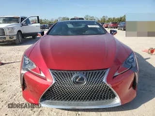 2022 Lexus LC with VIN JTHBP5AY7NA104717, listed as a Copart auction lot 80895404 with 0 mi miles and Non Repairable. Bid and sale history available at carsss.com. Image 5.