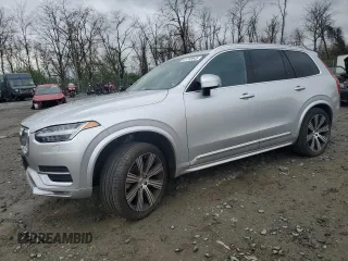 2022 Volvo XC90 Inscription with VIN YV4A221L3N1855101, listed as a Copart auction lot 51765945 with 25,419 mi miles and Salvage title. Bid and sale history available at DreamBid. Image 1.
