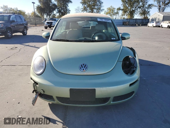 2007 Volkswagen Beetle with VIN 3VWRG31Y97M402113, listed as a Copart auction lot 78219944 with Not provided miles and Salvage title. Bid and sale history available at DreamBid. Image 5.