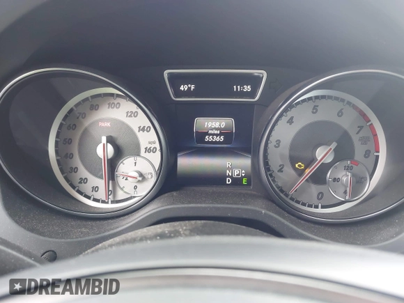 2015 Mercedes-Benz CLA 250 with VIN WDDSJ4GB6FN234908, listed as a IAAI auction lot 41943980 with 55,365 mi miles and . Bid and sale history available at DreamBid. Image 7.