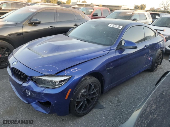 2020 BMW M4 CS with VIN WBS3S7C0XLAH85178, listed as a Copart auction lot 41875435 with NaN miles and Salvage Title. Bid and sale history available at carsss.com. Image 1.