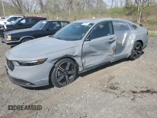 2024 Honda Accord Sport с VIN 1HGCY2F54RA087558, выставлен на аукционе Copart как лот 54376625 с пробегом 6 191 миль миль и Списание • Salvage title. История ставок и продаж доступна на DreamBid. Изображение 1.