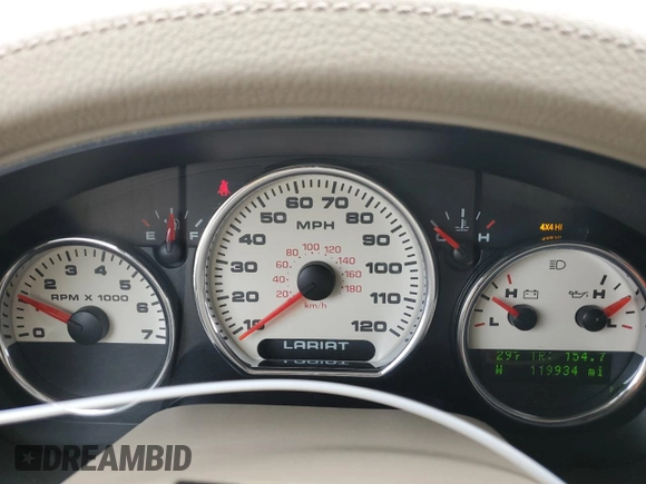 2006 Ford F-150 XLT with VIN 1FTPW14V06FB22470, listed as a Copart auction lot 88514505 with 119,934 mi miles and Clean Title. Bid and sale history available at carsss.com. Image 9.