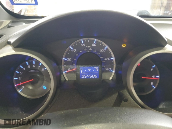 2009 Honda Fit Sport with VIN JHMGE88419S026712, listed as a Copart auction lot 51165865 with 54,586 mi miles and Salvage Title. Bid and sale history available at carsss.com. Image 9.