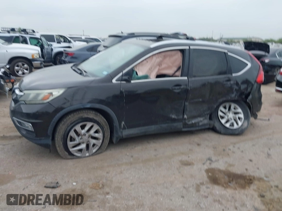 2015 Honda CR-V EX-L with VIN 2HKRM3H76FH512226, listed as a IAAI auction lot 41868812 with 75,175 mi miles and . Bid and sale history available at carsss.com. Image 15.