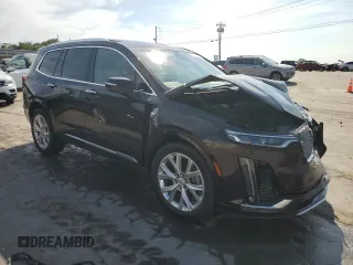 2020 Cadillac XT6 AWD Premium Luxury with VIN 1GYKPFRS8LZ190913, listed as a Copart auction lot 66938734 with 79,097 mi miles and Salvage Title. Bid and sale history available at carsss.com. Image 4.