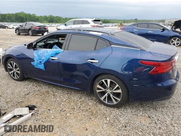 2017 Nissan Maxima SV with VIN 1N4AA6AP8HC403644, listed as a Copart auction lot 54938005 with 133,317 mi miles and Salvage title. Bid and sale history available at DreamBid. Image 2.