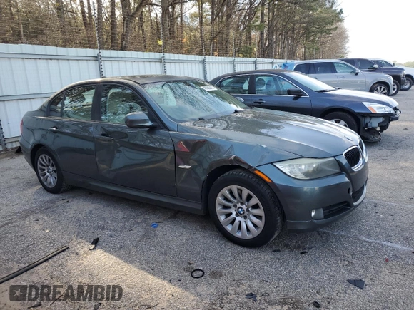 2009 BMW 3 Series 328i with VIN WBAPH775X9NM45098, listed as a Copart auction lot 48350245 with 238,013 mi miles and Salvage Title. Bid and sale history available at carsss.com. Image 4.