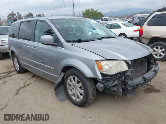 2014 Chrysler Town & Country Touring with VIN 2C4RC1BGXER123977, listed as a IAAI auction lot 42047133 with 150,046 mi miles. Bid and sale history available at carsss.com. Image 1.